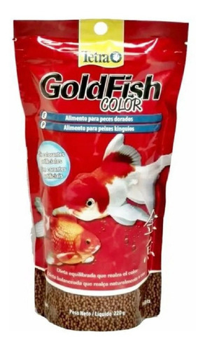 Tetra Goldfish Color Pellets 220g Agua Fria
