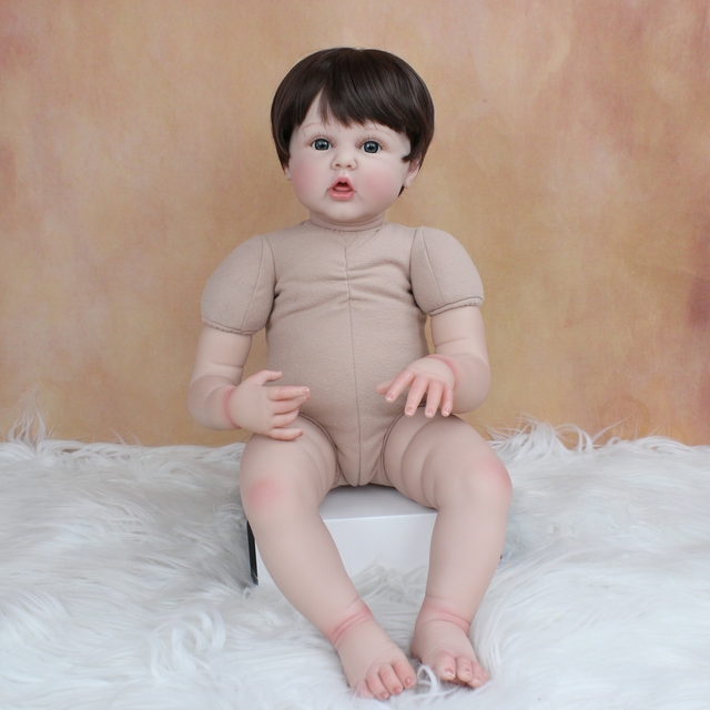 Bebe reborn corpo macio silicone real toque boneca do bebê brinquedo  realista criança crianças aniversário presente de natal popular melhores  amigos - AliExpress