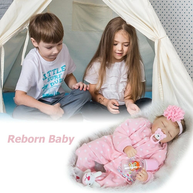 Bebê Reborn Realista - Acabei de Chegar ao Mundo - Bebê Felícia - Mod