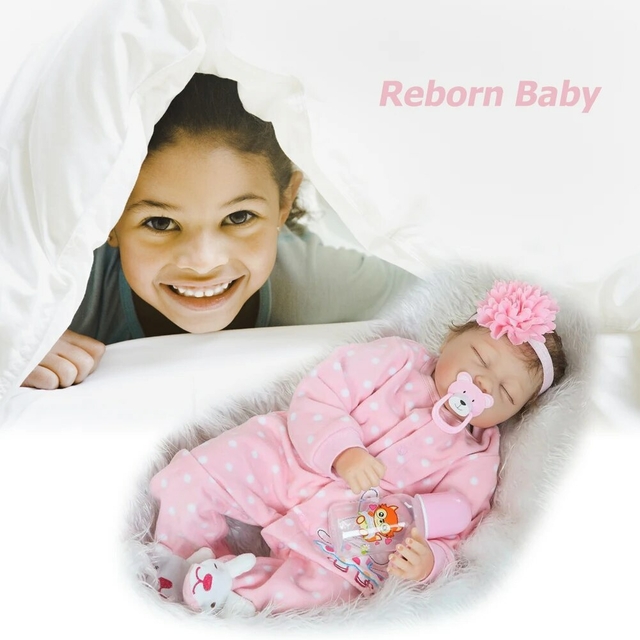 Bebê Reborn Realista - Acabei de Chegar ao Mundo - Bebê Felícia - Mod