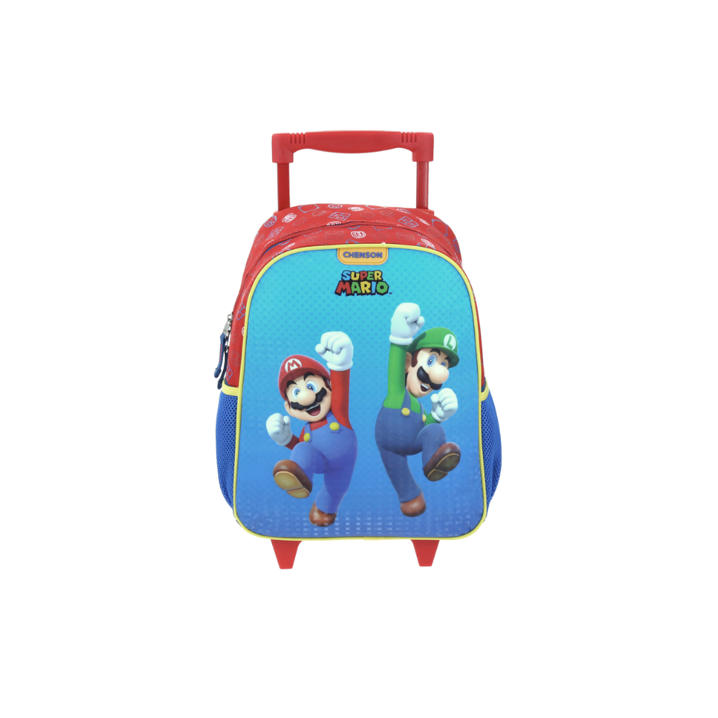 Mochila mario bros ruedas hotsell
