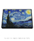 Quadro A Noite Estrelada - Van Gogh