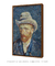 Imagem do Quadro Autorretrato com Chapéu de Palha - Van Gogh