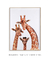 Quadro Família Girafa - loja online