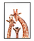Quadro Família Girafa