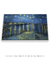 Quadro Noite Estrelada Sobre o Ródano - Van Gogh - VIPAPIER