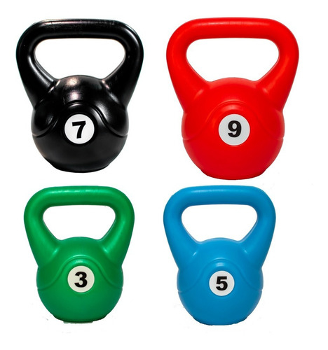 Pesa Rusa Kettlebell Fit.365 6kg Base Suave Morado - Promart