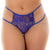 Tanga Fio Dental Amore Azul Pimenta Sexy Ref.: 6120-AZ - Possui Tamanho único - Veste 38 (P) ao 44 (G) - 1178800201