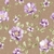 Papel de Parede Floral Lilás e Fundo Marrom - comprar online