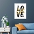 Quadro Decorativo All is Love - comprar online