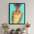 Quadro Decorativo Mulher Tropical - comprar online