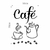 Adesivo Decorativo Cantinho Do Café - loja online