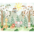 Papel De Parede Personalizado Amiguinhos Da Floresta Cute - loja online