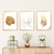 Kit Quadro Decorativo Love Gold na internet