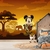 Papel de Parede Personalizado Aventuras do Mickey Safari - Inove Papéis de Parede - O Melhor em Papel de Parede é Aqui