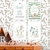 Kit de Placas Decorativas Safari Animais Cute - comprar online