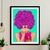 Quadro Decorativo Pop Art Rosas - comprar online