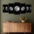 Quadro Decorativo Mosaico Fases da Lua - comprar online