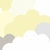 Papel de Parede Baby Nuvens de Algodão Amarelo - comprar online