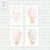 Kit de Placas Decorativas Lua e Balões Cute Rosa - loja online