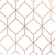 Papel de Parede Geométrico Stylish White Rose Gold - loja online