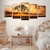 Quadro Decorativo Mosaico Poente do Sol - comprar online