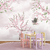 Papel De Parede Personalizado Árvore Cerejeira Com Casa De Pássaros - loja online