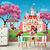 Papel De Parede Personalizado Castelo Da Minnie - comprar online