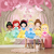 Papel De Parede Personalizado Princesas Baby Glitter na internet