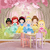 Papel De Parede Personalizado Princesas Baby Glitter - comprar online