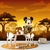 Papel de Parede Personalizado Aventuras do Mickey Safari