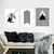 Kit Quadro Decorativo Elegant Triangles - comprar online