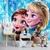 Papel De Parede Personalizado Baby Frozen - comprar online