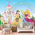 Papel De Parede Personalizado Princesas No Céu Encantado - loja online