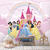 Papel De Parede Personalizado Princesas No Castelo Com Arco-Íris Encantado na internet