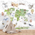 Papel De Parede Personalizado Mapa Mundi Verde Aquarela - Inove Papéis de Parede - O Melhor em Papel de Parede é Aqui