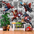 Papel De Parede Personalizado Heróis Marvel 3D