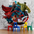Papel De Parede Personalizado Heróis Marvel Buraco 3D - comprar online