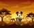 Imagem do Papel de Parede Personalizado Aventuras do Mickey Safari