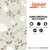 Papel de Parede Floral em Tons de Bege e Branco - comprar online