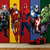 Papel De Parede Personalizado Heróis Marvel - comprar online