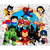 Papel De Parede Personalizado Heróis Baby Buraco 3D - loja online