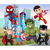 Papel De Parede Personalizado Super Heróis Cute - loja online