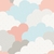 Papel de Parede Baby Nuvens Coloridas - comprar online