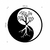 Adesivo de Parede Árvore Yin Yang - loja online