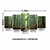 Quadro Mosaico Bambu - Inove Papéis de Parede - O Melhor em Papel de Parede Adesivo