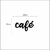 Palavra Decorativa de Parede Café - comprar online