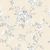 Papel de Parede Floral Bege e Cinza - comprar online