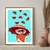 Quadro Decorativo Mulher Melancia Watermelon - comprar online