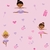 Papel de Parede Baby Bailarinas Encantadas Black - loja online